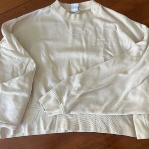 Nike crop sweatshirt